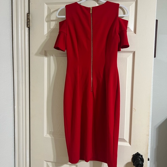 Red Calvin Klein Dress - Picture 2 of 5